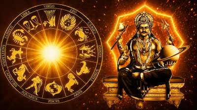 शनिदेव को कर्मफल का दाता कहा जाता है। शनिदेव व्यक्ति को उसके कर्म के अनुसार फल देते हैं। सूर्यपुत्र की एक कृपा दृष्टि रंक को राजा बना सकती है। वहीं जिनपर उनक कुदृष्टि पड़ जाए तो वह व्यक्ति राजा से रंक बन सकता है। यही वजह है कि शनिदेव से लोग डरते हैं। लेकिन व्यक्ति के कर्म अच्छे होते हैं तो उसे अच्छे फलों की प्राप्ति जरूर होती है। शनिदेव को कर्मफल का दाता कहा जाता है। शनिदेव व्यक्ति को उसके कर्म के अनुसार फल देते हैं। सूर्यपुत्र की एक कृपा दृष्टि रंक को राजा बना सकती है। वहीं जिनपर उनक कुदृष्टि पड़ जाए तो वह व्यक्ति राजा से रंक बन सकता है। यही वजह है कि शनिदेव से लोग डरते हैं। लेकिन व्यक्ति के कर्म अच्छे होते हैं तो उसे अच्छे फलों की प्राप्ति जरूर होती है।