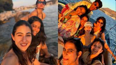 सारा अली खान एक बार फिर चर्चा में हैं, लेकिन इस बार चर्चा में होने की वजह उनकी कोई फिल्म नहीं बल्कि उनकी वेकेशन फोटोज हैं, जो सारा ने अपने इंस्टाग्राम अकाउंट पर हाल ही में शेयर की हैं। इन तस्वीरों में सारा अली खान अपने बचपन के यारों के साथ मौज-मस्ती करती नजर आ रही हैं। सारा अली खान एक बार फिर चर्चा में हैं, लेकिन इस बार चर्चा में होने की वजह उनकी कोई फिल्म नहीं बल्कि उनकी वेकेशन फोटोज हैं, जो सारा ने अपने इंस्टाग्राम अकाउंट पर हाल ही में शेयर की हैं। इन तस्वीरों में सारा अली खान अपने बचपन के यारों के साथ मौज-मस्ती करती नजर आ रही हैं।