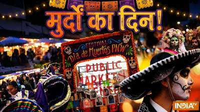 अमेरिका के सिएटल स्थित पाइक प्लेस मार्केट में शुक्रवार को पहली बार ‘डे ऑफ द डेड’ यानी ‘दिया दे मुर्तोस’ उत्सव मनाया गया। इस दौरान मैरियाची संगीत, लोक नृत्य, लुचा लिब्रे कुश्ती और दिवंगत प्रियजनों की याद में वेदियां सजाई गईं। उत्सव का समापन परेड के साथ हुआ। अमेरिका के सिएटल स्थित पाइक प्लेस मार्केट में शुक्रवार को पहली बार ‘डे ऑफ द डेड’ यानी ‘दिया दे मुर्तोस’ उत्सव मनाया गया। इस दौरान मैरियाची संगीत, लोक नृत्य, लुचा लिब्रे कुश्ती और दिवंगत प्रियजनों की याद में वेदियां सजाई गईं। उत्सव का समापन परेड के साथ हुआ।
