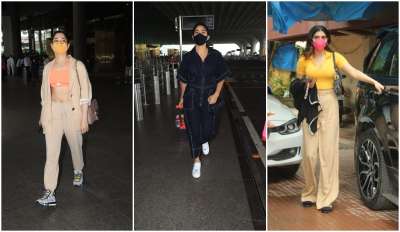 बॉलीवुड एक्ट्रेस सारा अली खान और तमन्ना भाटिया को मुंबई एयरपोर्ट पर स्पॉट किया गया। इनके अलावा अन्य फिल्मी हस्तियां भी अलग-अलग लोकेशन पर नज़र आए। उनकी फोटोज सोशल मीडिया पर वायरल हो रही हैं।&amp;nbsp;