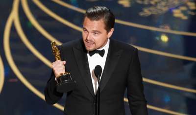 लियोनार्डो डिकाप्रियो ने 2016 का बेस्ट एक्टर का ऑस्कर अवार्ड जीत लिया है, उन्हें यह अवार्ड फिल्म दी रेवनेंट में उनके अभिनय के लिए दिया गया है।