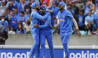 भारतीय क्रिकेट टीम ने यहां केनिंग्टन ओवल मैदान पर रविवार को खेले विश्व कप-2019 के अपने दूसरे मैच में पांच बार की विजेता आस्ट्रेलिया को 36 रनों से शिकस्त दी।