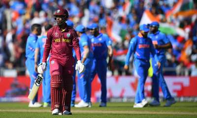 भारत ने आईसीसी विश्व कप-2019 में ओल्ड ट्रैफर्ड मैदान पर खेले गए मैच में वेस्टइंडीज को 125 रनों से हरा दिया।&amp;nbsp;