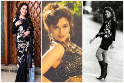 बॉलीवुड की 'धक-धक गर्ल' माधुरी दीक्षित नेने अपनी खूबसूरती से हर किसी को दीवाना बना देती है। 80 और 90 दशक की अभिनेत्री माधुरी में एक प्यारी से मुस्कान से बॉलीवु़ड में राज़ करती हैं। देखें उनकी कुछ Unseen तस्वीरें।