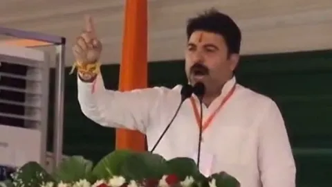 'इस्लामिक झंडे की आड़ में AK-47 लगाकर डराया तो छठी का दूध याद दिला देंगे', BJP विधायक का बयान