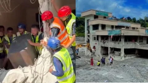 बाढ़ में डूबे बैंक से 50 करोड़ का सोना और डेढ़ करोड़ नकद बरामद, नेपाल में रेस्क्यू ऑपरेशन जारी