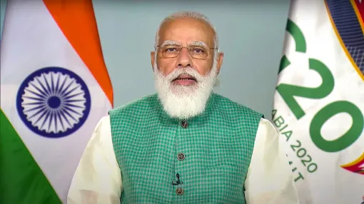 PM मोदी ने G20 शिखर सम्मेलन में कहा- हमारा ध्यान महामारी से नागरिकों और अर्थव्यवस्था को बचाने पर- India TV Hindi