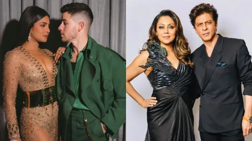  Shah Rukh Khan -Gauri Khan and Priyanka Chopra- Nick Jonas- India TV Hindi