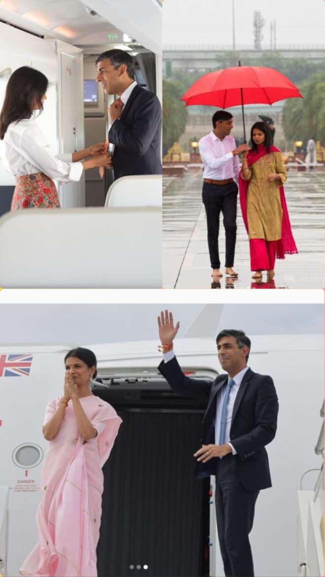 स्कर्ट, प्लाजो से लेकर साड़ी तक, Akshata Murty ने सिंपल ड्रेसिंग स्टाइल