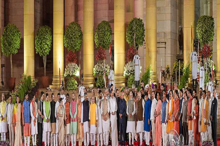 PM Narendra modi swearing-in ceremony Live updates in Hindi, नरेंद्र मोदी  शपथ ग्रहण समारोह, PM Modi Shapath Grahan Samaroh News - India TV Hindi News