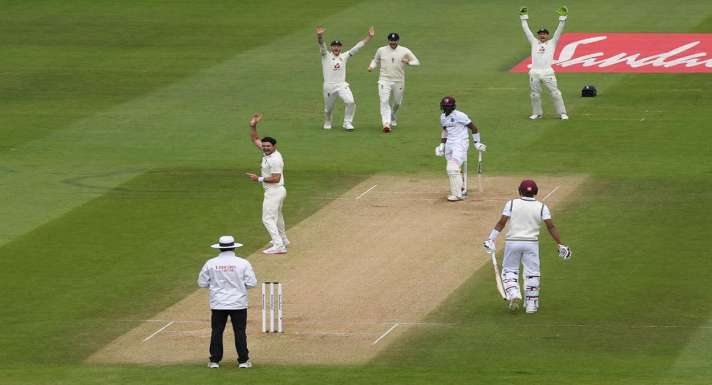 The excitement of the first Test match between England and West ...