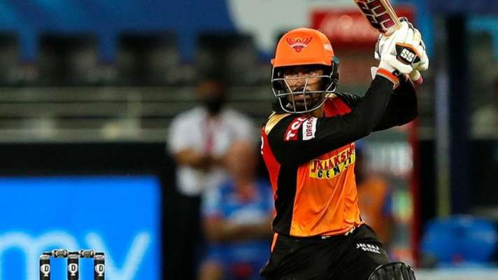 IPL 2020 Hyderabad team will wait for decision on injured Saha - चोटिल साहा  पर फैसले के लिए इंतजार करेगी हैदराबाद की टीम - India TV Hindi News