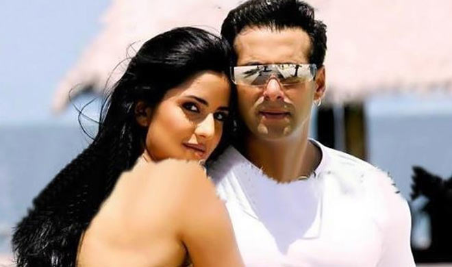 Katrina Kaif with Salman Khan 