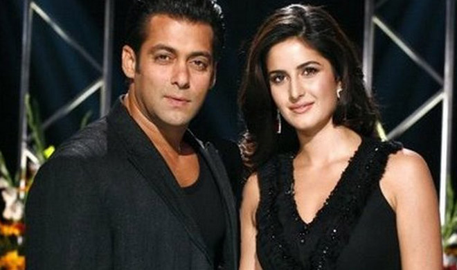 Katrina Kaif with Salman Khan 