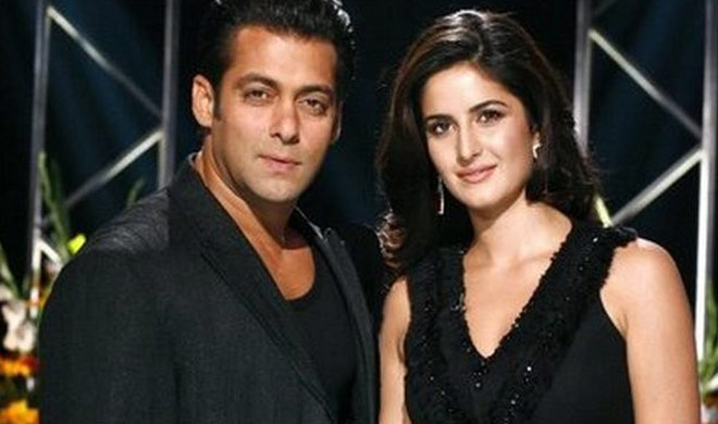 Katrina Kaif with Salman Khan