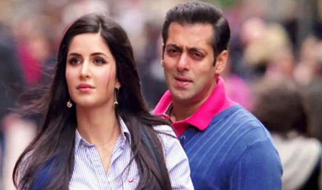 Katrina Kaif with Salman Khan 