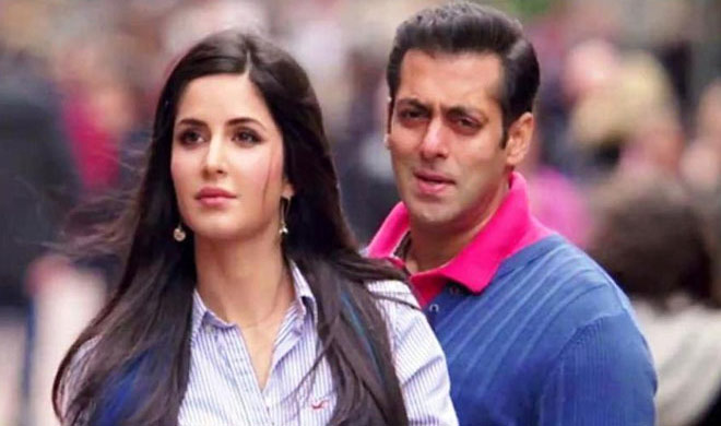 Katrina Kaif with Salman Khan