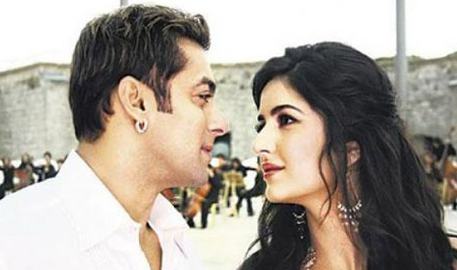 Katrina Kaif with Salman Khan 