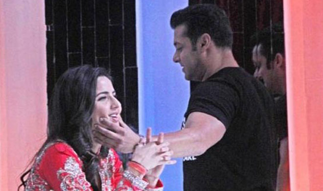 Katrina Kaif with Salman Khan