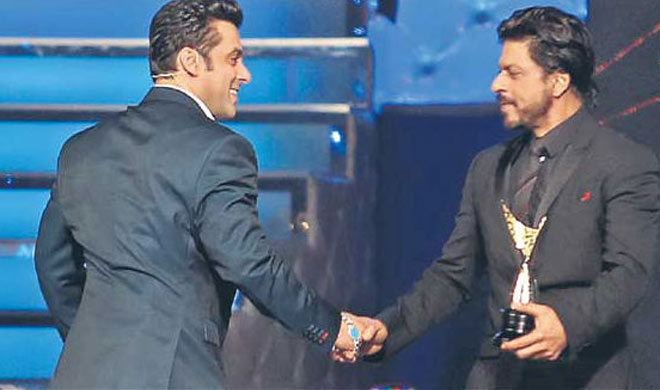 Salman Khan with Shah Rukh Khan