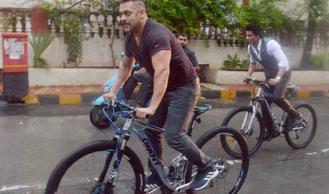 Salman Khan with Shah Rukh Khan