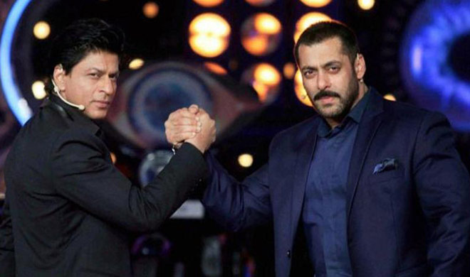 Salman Khan with Shah Rukh Khan