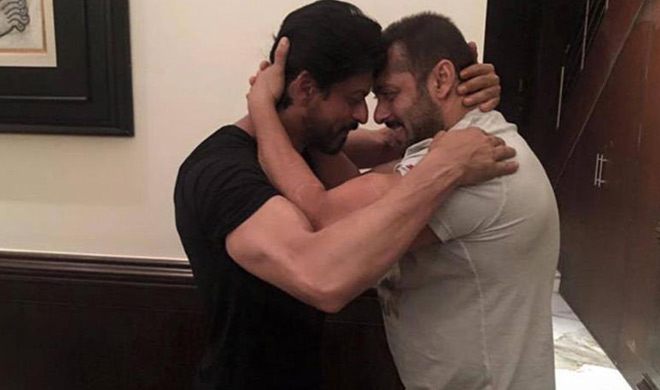 Salman Khan with Shah Rukh Khan