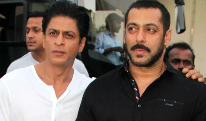 Salman Khan with Shah Rukh Khan