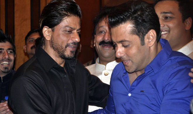 Salman Khan with Shah Rukh Khan