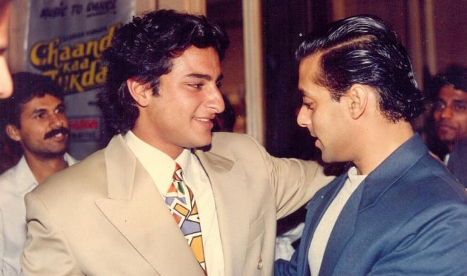 saif Ali Khan with Salman Khan