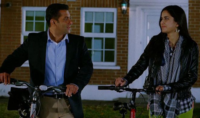 Salman Khan with Katrina Kaif