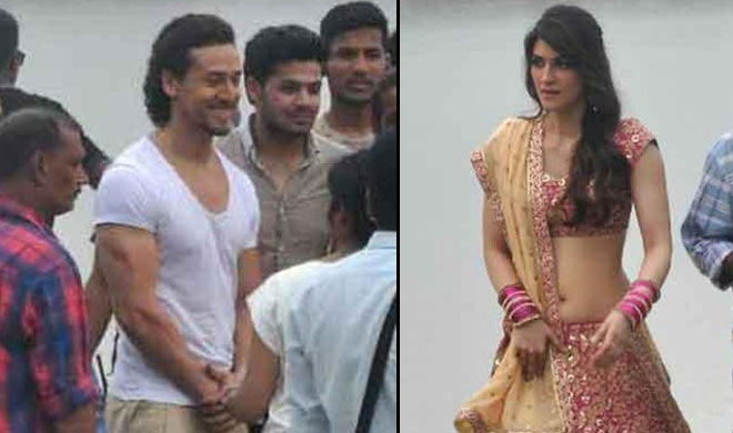 Kriti Sanon And Tiger Shroff