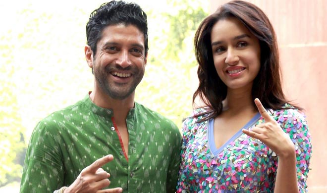 Shraddha Kapoor and Farhan Akhtar