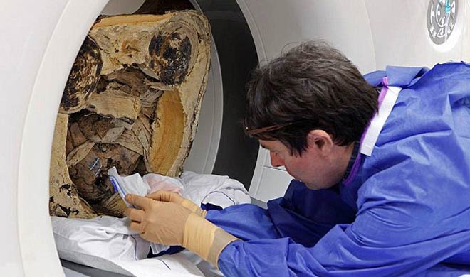 Mummified Monk That Rests Inside An Ancient Buddha Statue