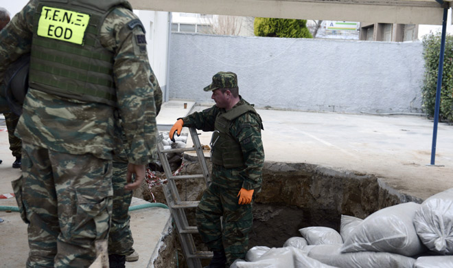 Greece World War II bomb defused | AP Photo