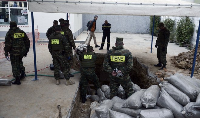 Greece World War II bomb defused | AP Photo