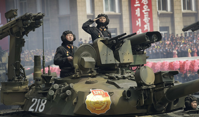 North Korea Tanks | AP Photo