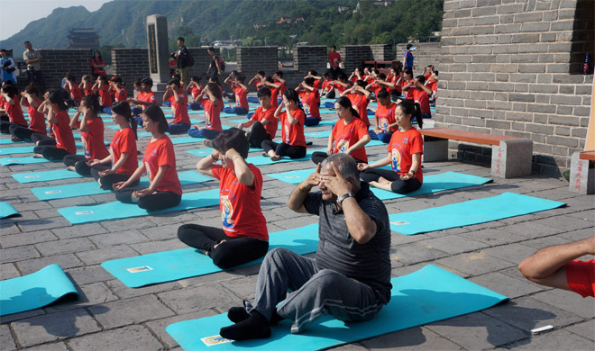 China Yoga | PTI PHOTO