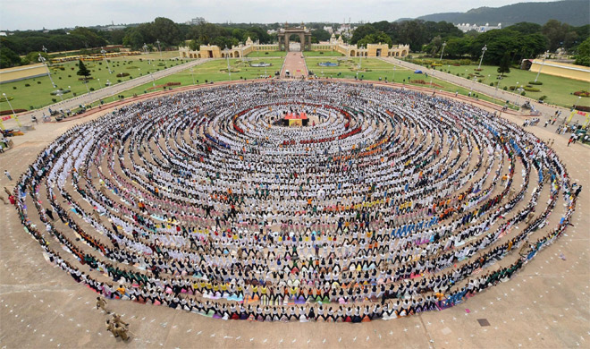 Mysore Yoga | PTI PHOTO