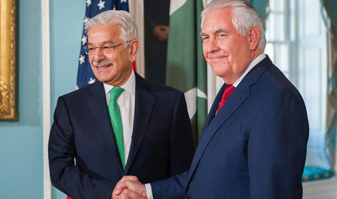 Discussion on several issues between Khwaja Asif and US... Discussion on several issues between Khwaja Asif and US...- India TV Hindi