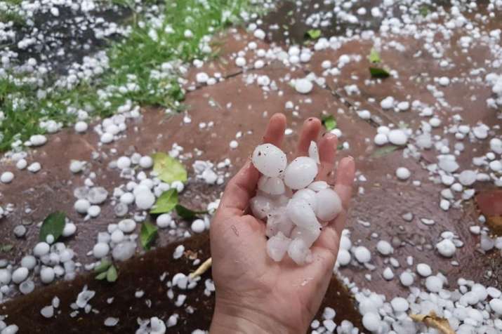 Hailstorm and Rainfall warning Hailstorm and Rainfall warning- India TV Paisa