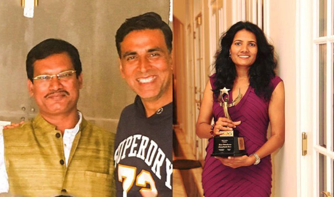 padwomen maya padman and akshay kumar padwomen maya padman and akshay kumar- India TV