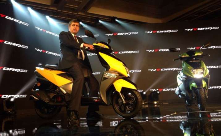TVS Ntorq Scooter TVS Ntorq Scooter- India TV Paisa