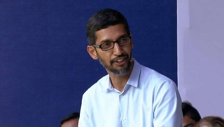Google CEO Sundar Pichai Google CEO Sundar Pichai - India TV Paisa
