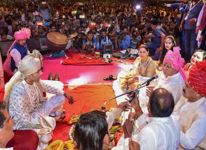 tej pratap yadav wedding ceremony tej pratap yadav wedding ceremony- India TV Hindi