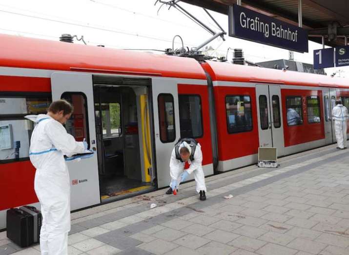 German police 1 dead 2 injured in knife attack on... German police 1 dead 2 injured in knife attack on...- India TV