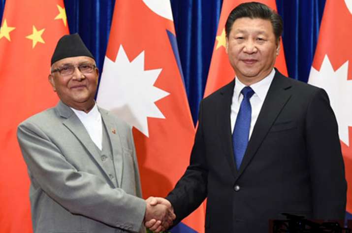 Nepal China- Oli and Jinping Nepal China- Oli and Jinping- India TV Paisa