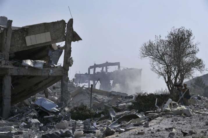 Russian airstrikes in southern Syria kill 22 civilians, says Syrian Observatory for Human Rights | A Russian airstrikes in southern Syria kill 22 civilians, says Syrian Observatory for Human Rights | A- India TV Hindi