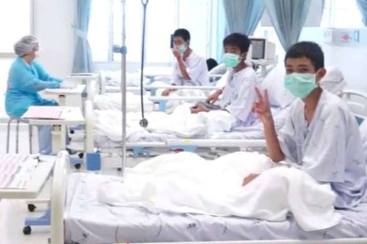 Thailand Children rescued from cave today will be... Thailand Children rescued from cave today will be...- India TV Hindi