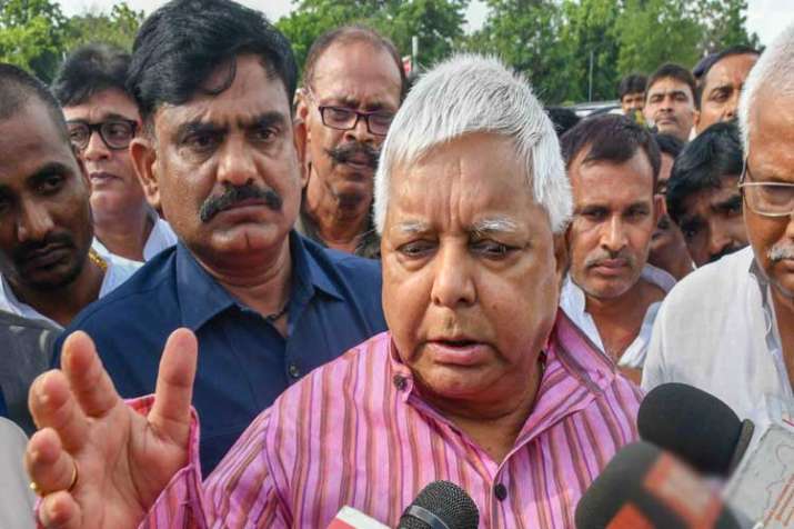 Rashtriya Janata Dal (RJD) Chief Lalu Prasad Yadav talks... Rashtriya Janata Dal (RJD) Chief Lalu Prasad Yadav talks...- India TV
